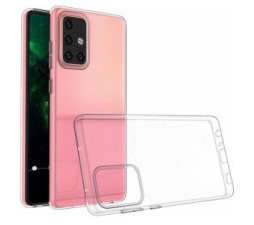 Slika 2 izdelka: Ultra tanek silikonski ovitek za Samsung Galaxy A72 A726 - prozoren