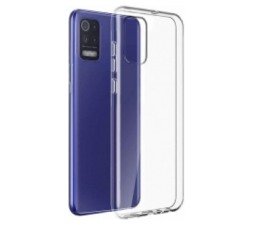 Slika 2 izdelka: Ultra tanek silikonski ovitek za LG K52 - prozoren