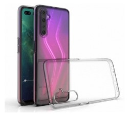Slika 2 izdelka: Ultra tanek silikonski ovitek za Realme 6 - prozoren