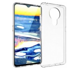 Slika 2 izdelka: Ultra tanek silikonski ovitek za Nokia 5.3 - prozoren