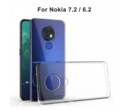 Slika 2 izdelka: Ultra tanek silikonski ovitek za Nokia 6.2 / 7.2 - prozoren