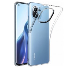 Slika 2 izdelka: Ultra tanek silikonski ovitek za Xiaomi Mi 11 Lite - prozoren