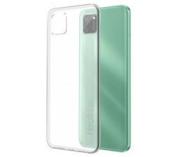 Slika 2 izdelka: Ultra tanek silikonski ovitek za Realme C11 - prozoren