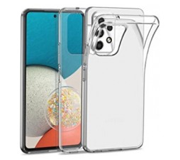 Slika 2 izdelka: Ultra tanek silikonski ovitek za Samsung Galaxy A53 A536 - prozoren