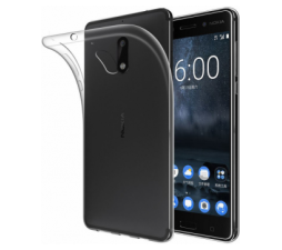 Slika 2 izdelka: Ultra tanek silikonski ovitek za Nokia 5 - prozoren