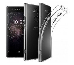 Slika 2 izdelka: Ultra tanek silikonski ovitek za Sony Xperia XA2 - prozoren