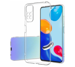 Slika 2 izdelka: Ultra tanek silikonski ovitek za Xiaomi Redmi Note 11 Pro / Xiaomi Redmi Note 11 Pro Plus - prozoren
