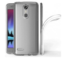 Slika 2 izdelka: Ultra tanek silikonski ovitek za LG K11 / K10 2018 - prozoren