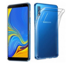 Slika 2 izdelka: Ultra tanek silikonski ovitek za Samsung Galaxy A70 A705 - prozoren