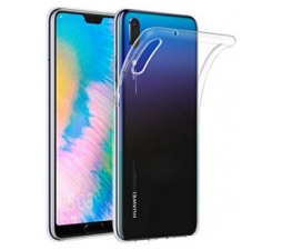 Slika 2 izdelka: Ultra tanek silikonski ovitek za Huawei P30 Lite - prozoren
