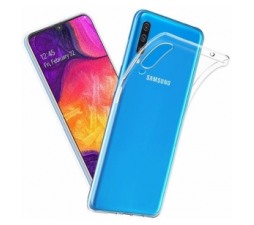Slika 2 izdelka: Ultra tanek silikonski ovitek za Samsung Galaxy A10 A105 - prozoren