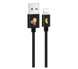 Slika izdelka: USAMS podatkovni kabel SJ234 z opico Lightning - črn
