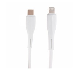 Slika izdelka: USAMS podatkovni kabel SJ405 U38 Lightning na Type C 2A dožina 1,2 m Fast charge 30W - bel