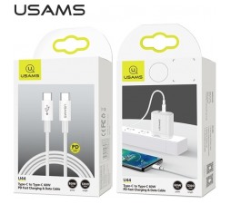 Slika izdelka: USAMS podatkovni kabel SJ409 U44 Type C na Type C hitro polnjenje 60W