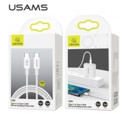 Slika 2 izdelka: USAMS podatkovni kabel SJ409 U44 Type C na Type C hitro polnjenje 60W