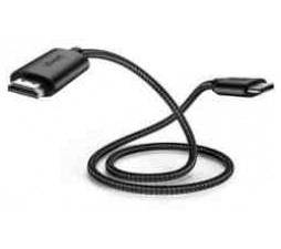 Slika izdelka: USAMS podatkovni kabel Type C na HDMI  dolžina 1,8 metra