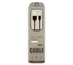 Slika izdelka: USAMS podatkovni kabel Type C na Type A (USB) črn