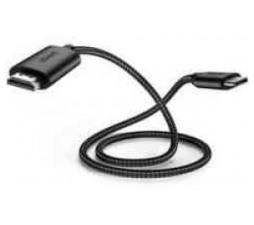 Slika 2 izdelka: USAMS podatkovni kabel Type C na HDMI  dolžina 1,8 metra