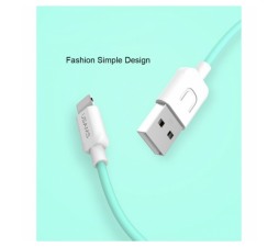 Slika izdelka: USAMS podatkovni kabel U2 SJ097 Lightning 2A dožina 1 m QC - moder