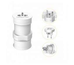 Slika izdelka: USAMS UNIVERZALNI HIŠNI POLNILEC 220V SVETOVNI HIŠNI POLNILEC - ADAPTER