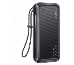Slika izdelka: Usams zunanja baterija powerbank 20.000 mAh US-CD168 Quick Charge / PD 22,5W z 3x izhod - črn