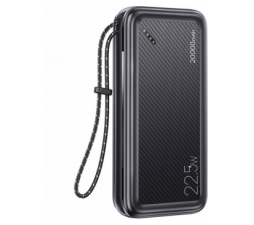 Slika 2 izdelka: Usams zunanja baterija powerbank 20.000 mAh US-CD168 Quick Charge / PD 22,5W z 3x izhod - črn