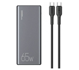 Slika 2 izdelka: Usams zunanja baterija powerbank 30.000 mAh US-CD165 Quick Charge / PD 65W z LCD-jem / 3x izhod - črn