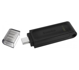Slika izdelka: USB C DISK Kingston 32GB DT70, 3.2 Gen1, plastičen, s pokrovčkom
