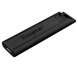Slika izdelka: USB C disk Kingston 512GB DT Max, 3.2 Gen2, 1000/900MB/s, kovinski, drsni priključek
