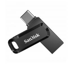 Slika izdelka: USB C & USB disk SanDisk 64GB Ultra Dual GO, 3.1/3.0, 150 MB/s, črn *PROM