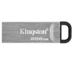 Slika izdelka: USB disk Kingston 256GB DT Kyson, 3.2 Gen1, 200/60MB/s, kovinski, brez pokrovčka