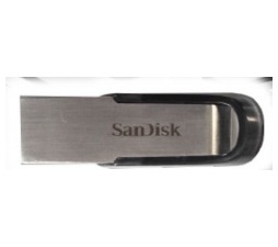 Slika izdelka: USB DISK SANDISK 32GB ULTRA FLAIR, 3.0, srebrn, kovinski, brez pokrovčka *PROM