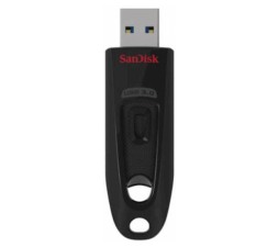 Slika izdelka: USB DISK SANDISK 64GB ULTRA, 3.0, črn, brez pokrovčka