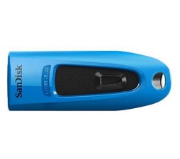 Slika izdelka: USB DISK SANDISK 64GB ULTRA MODRA, 3.0, moder, brez pokrovčka