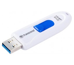 Slika izdelka: USB DISK TRANSCEND 32GB JF 790, 3.0, bel, drsni priključek