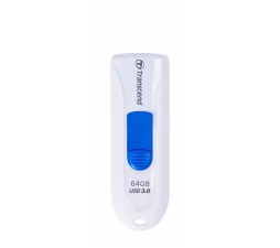 Slika izdelka: USB DISK TRANSCEND 64GB JF 790, 3.1, bel, drsni priključek