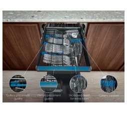 Slika 2 izdelka: Vgr. pomivalni stroj Electrolux EES48200L, inverter, 700 Maxi Flex
