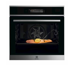 Slika izdelka: Vgradna pečica Electrolux EOC9P31WX, SteamCrisp, para + piroliza, WiFi