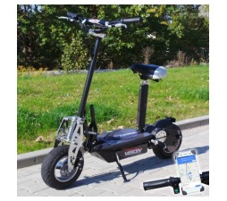 Slika izdelka: Viron električni skiro 800W s sedežem - črn