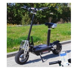Slika 2 izdelka: Viron električni skiro 800W s sedežem - črn