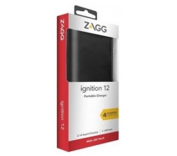 Slika 2 izdelka: ZAGG zunanja baterija powerbank 12.000 mAh - črn