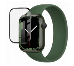 Slika 2 izdelka: ZAŠČITNO KALJENO STEKLO za pametno uro Apple Watch 7 41mm