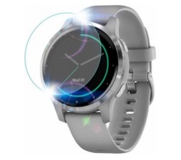 Slika 2 izdelka: ZAŠČITNO KALJENO STEKLO za športno pametno uro Garmin VivoActive 4S