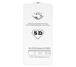 Slika izdelka: ZAŠČITNO STEKLO FULL GLUE 5D Huawei Mate 10 Pro FULL screen - prozoren