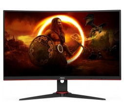 Slika izdelka: Zaslon AOC C27G2AE/BK 27" FHD 165Hz / ukrivljen zaslon / 1ms / FreeSync Premium / zvočniki (črn)